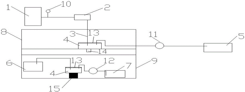 Automatic medicine changing device and method for paraffin sections