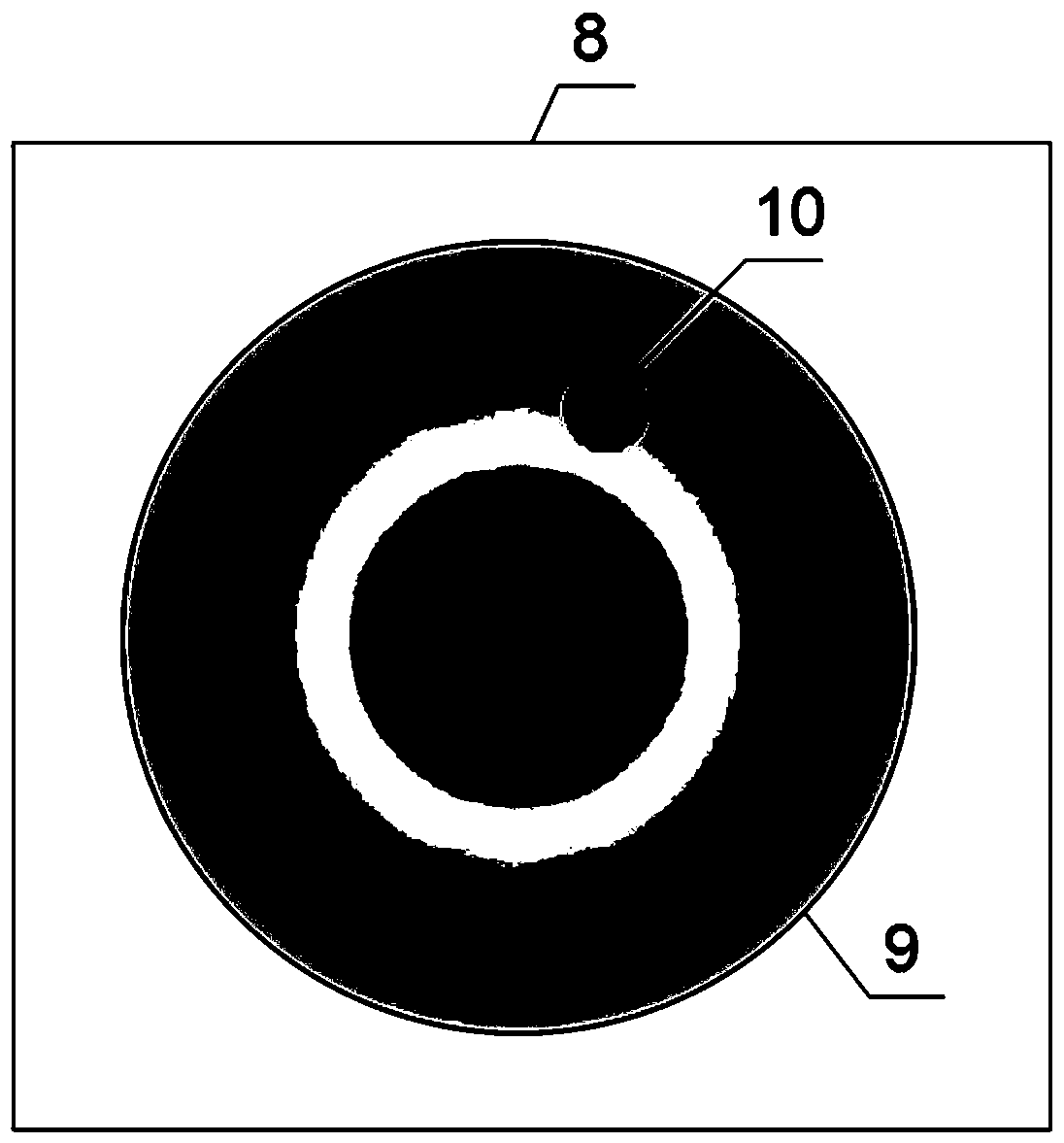 Infrared thermal imaging based real-time monitoring method for mud cake forming on shield cutter head