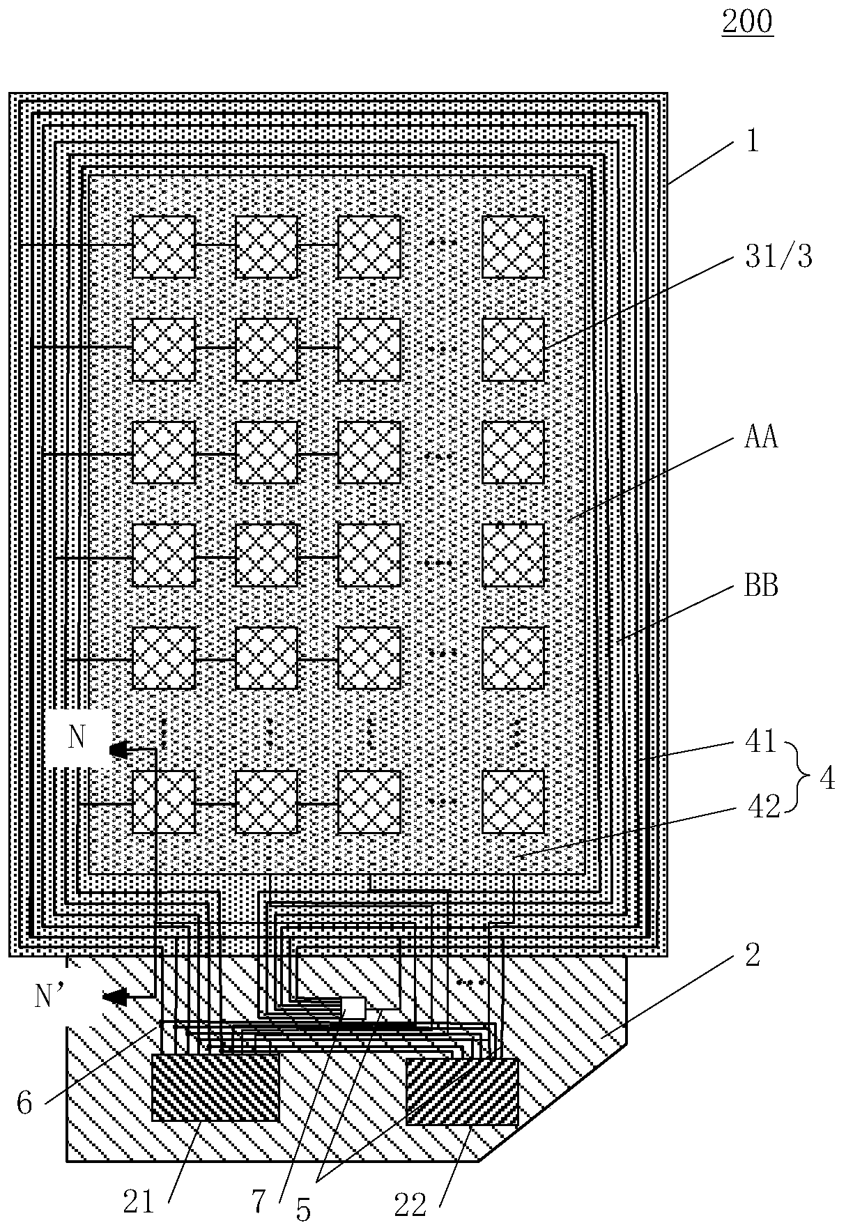 Touch device and touch display device thereof