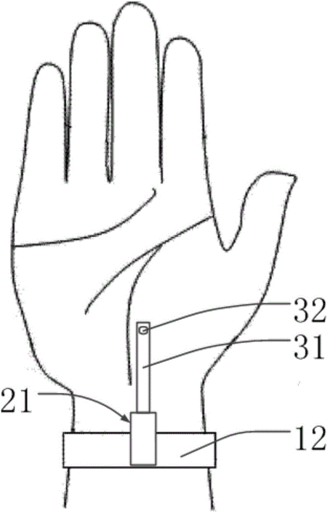 Intelligent wearable equipment with function of communication, and application method therefor
