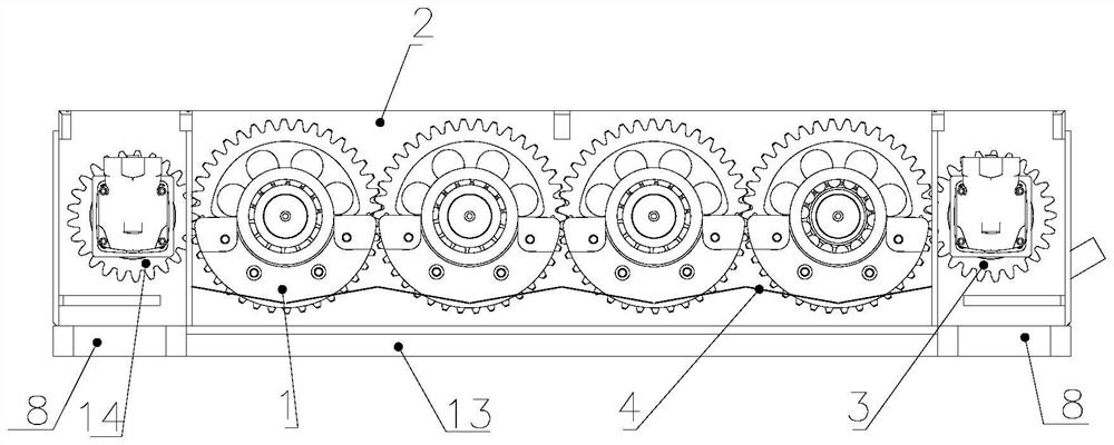 Large-tonnage vibration exciter