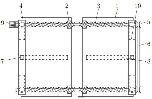 Self-supporting structure of a self-supporting building formwork