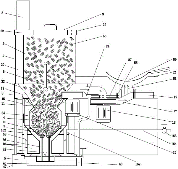 A biomass gasification stove