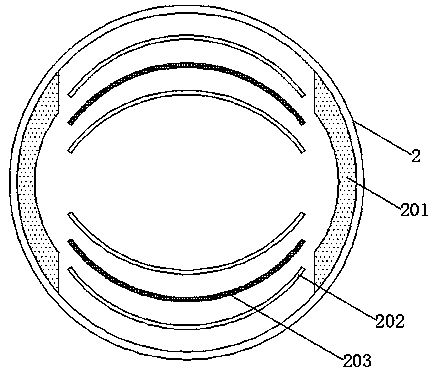 Cable with flame-retardant and water-blocking functions