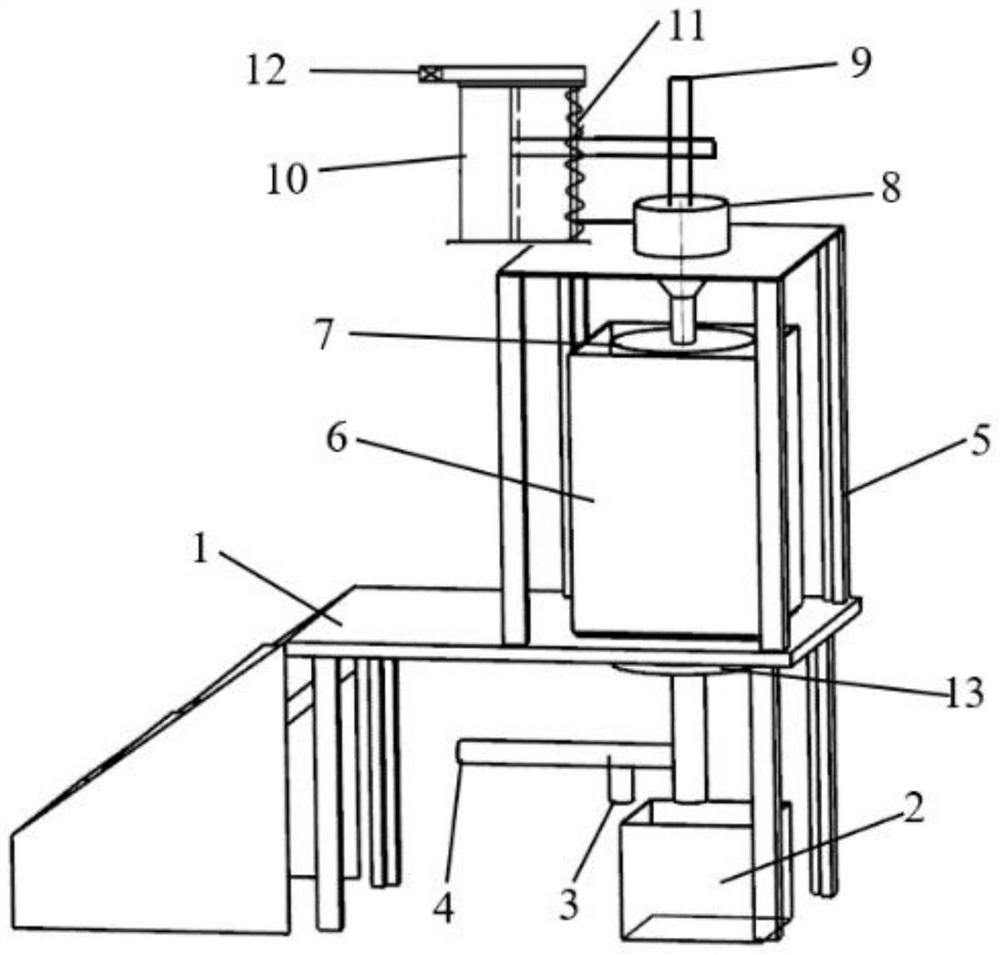 Multifunctional sodium-cooled fast reactor debris bed simulation device and light refraction compensation measurement method