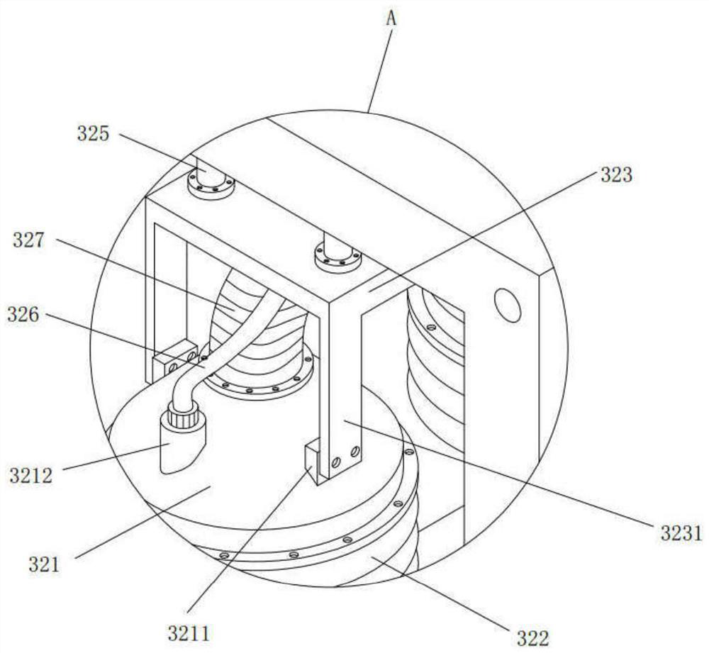 Glaze spraying device and glaze spraying method for ceramic manufacturing