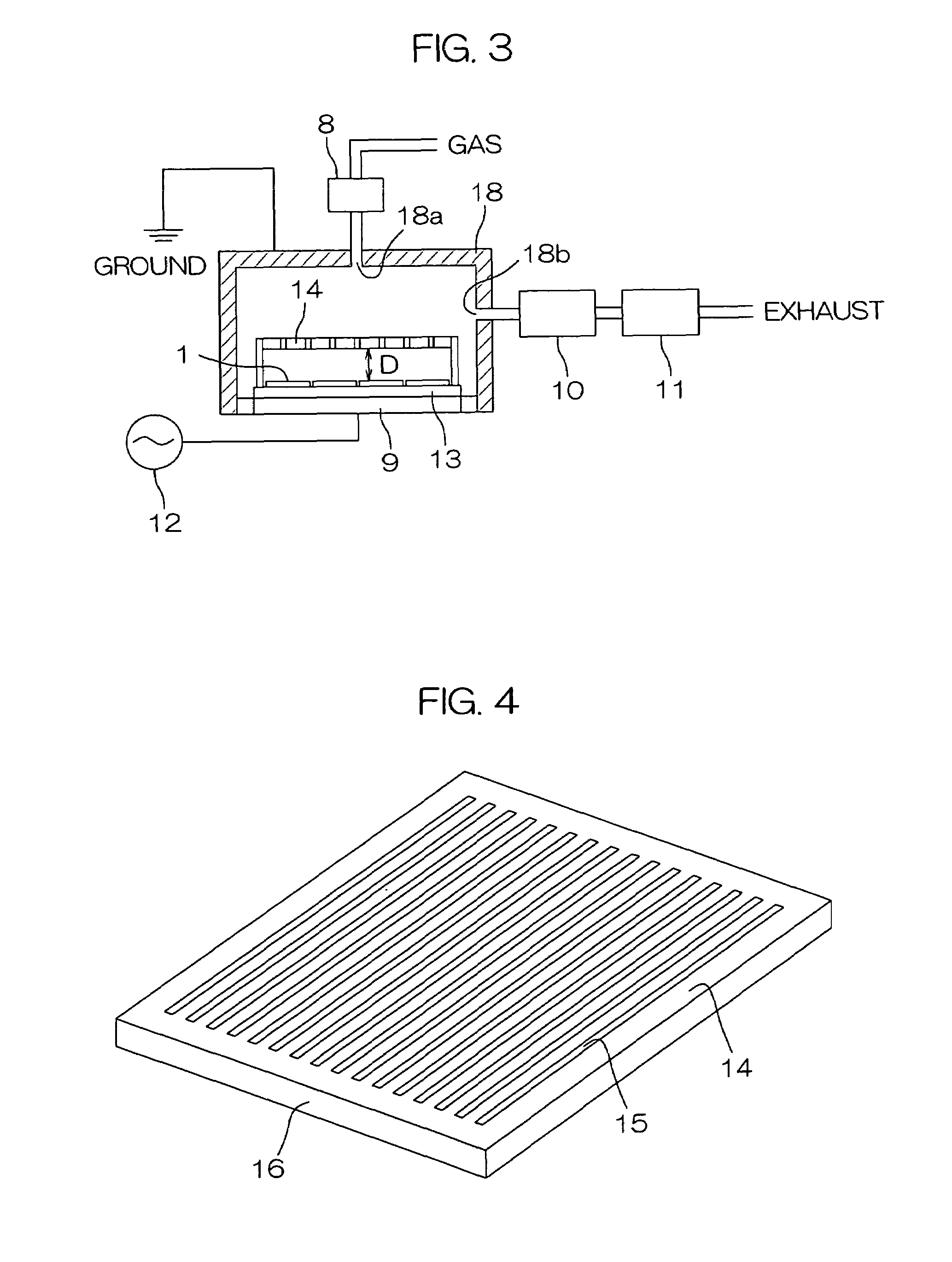 Dry etching apparatus, dry etching method, and plate and tray used therein