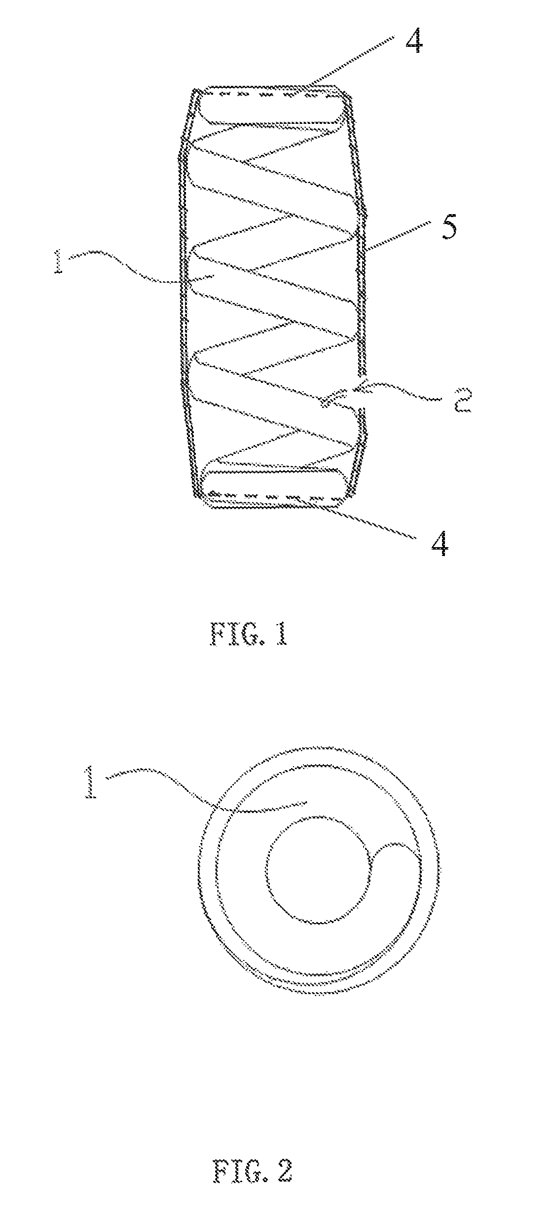 Spiral air pressure spring