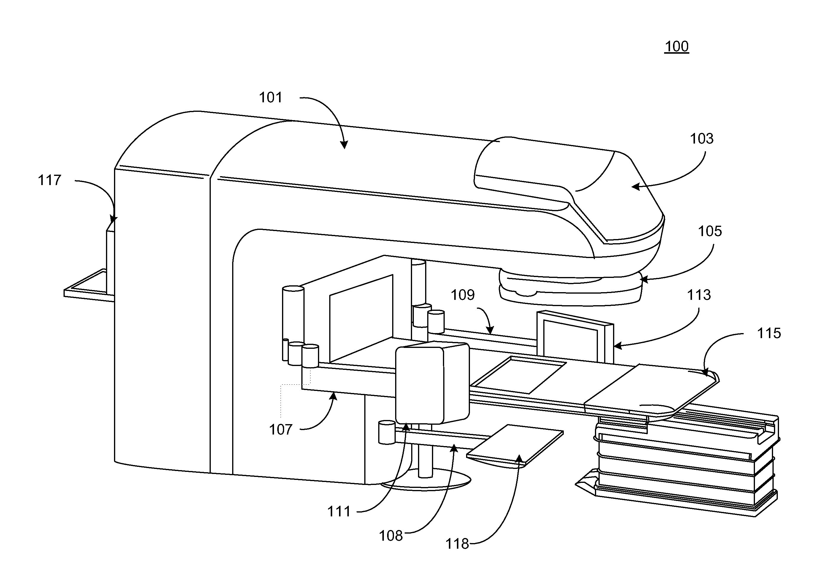 System and method for measuring x-ray beam profile using an area detector