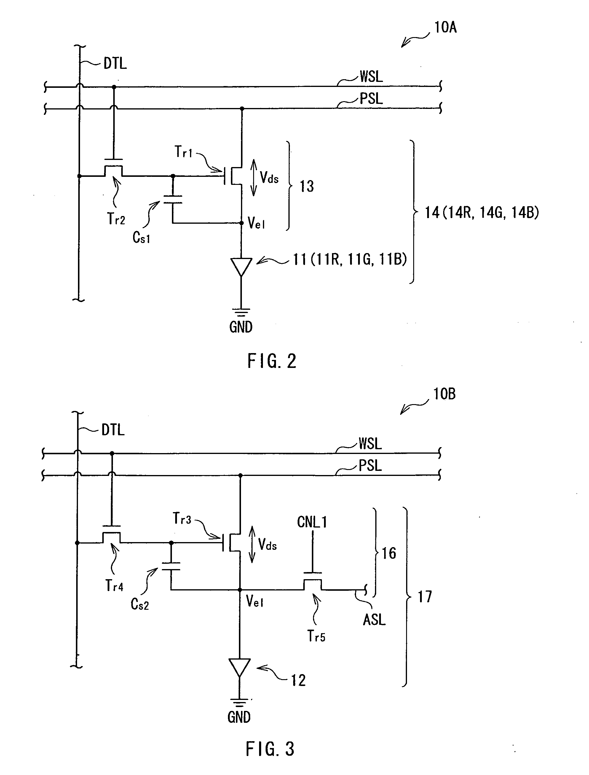 Display device, method of driving the display device, and electronic device