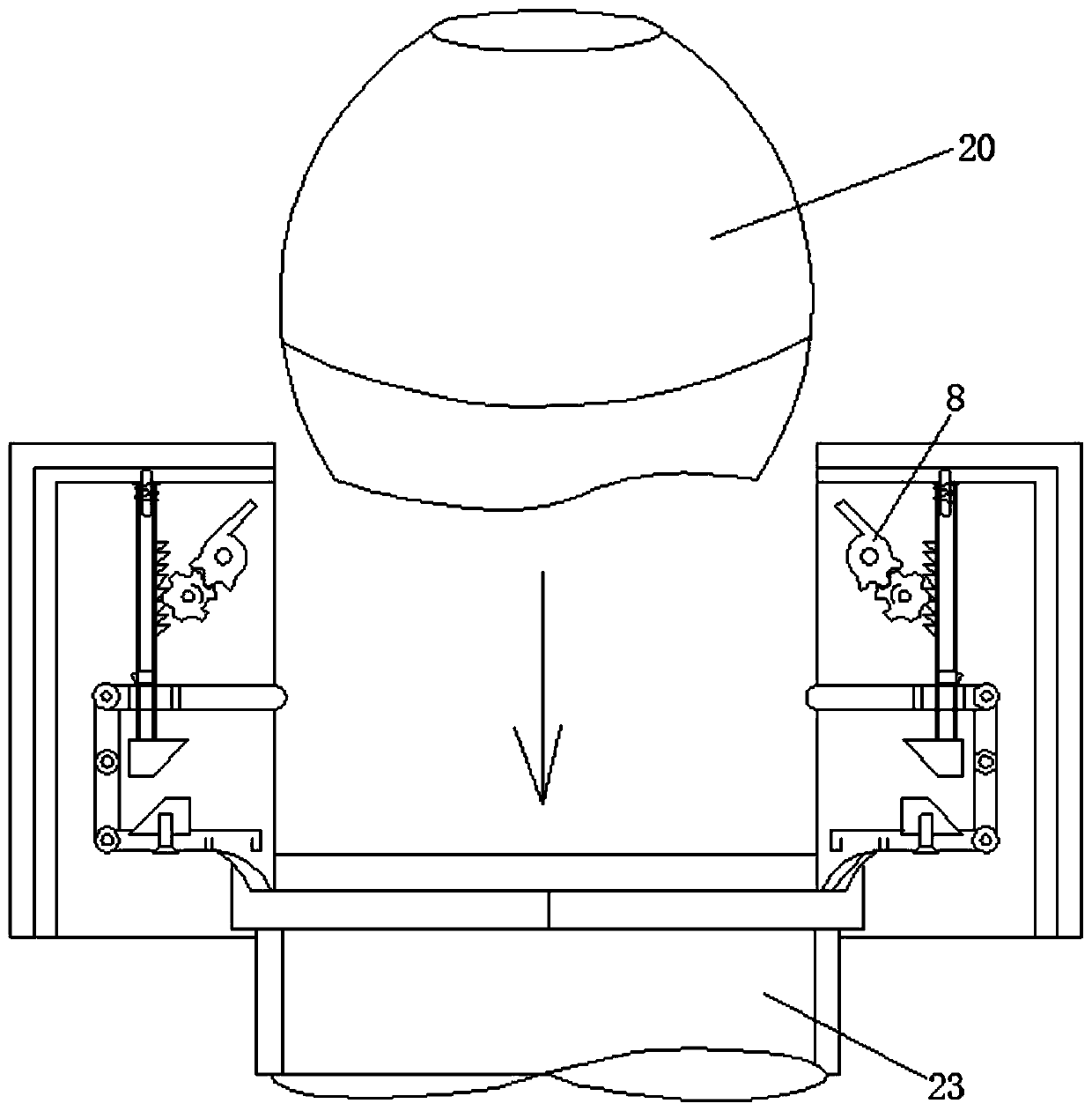 Mortar anti reload device