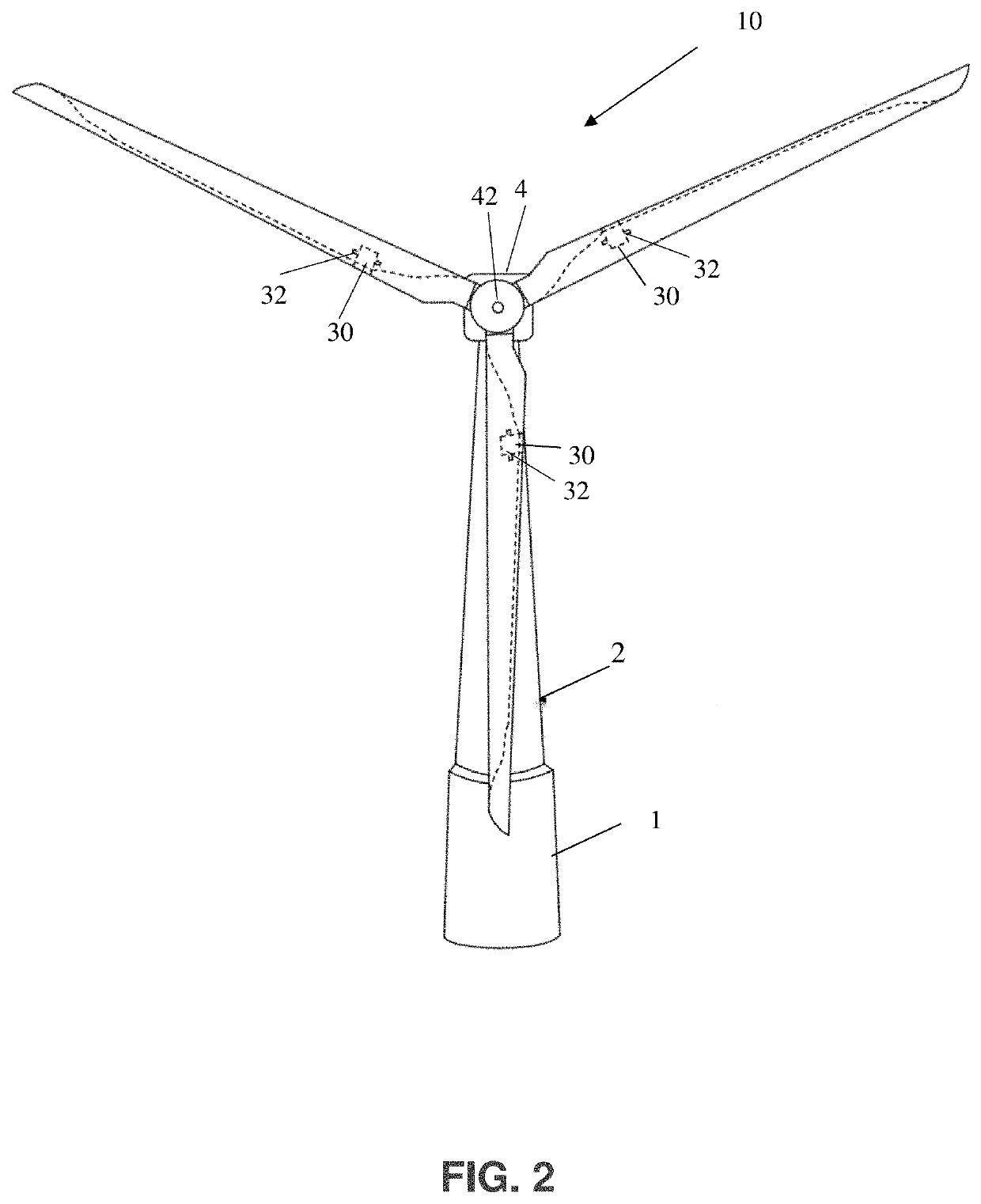 Wind turbine propeller regulator to produce uninterrupted electricity and longer bearing life