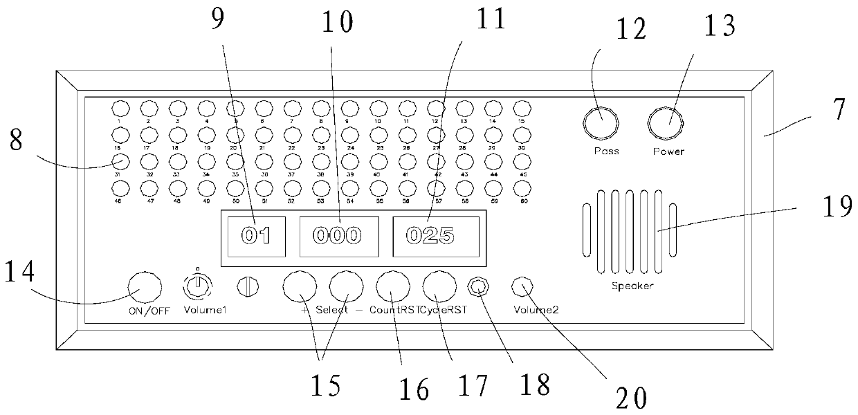 Wire harness fixing hook installation error prevention device and wiring harness fixing hook installation method