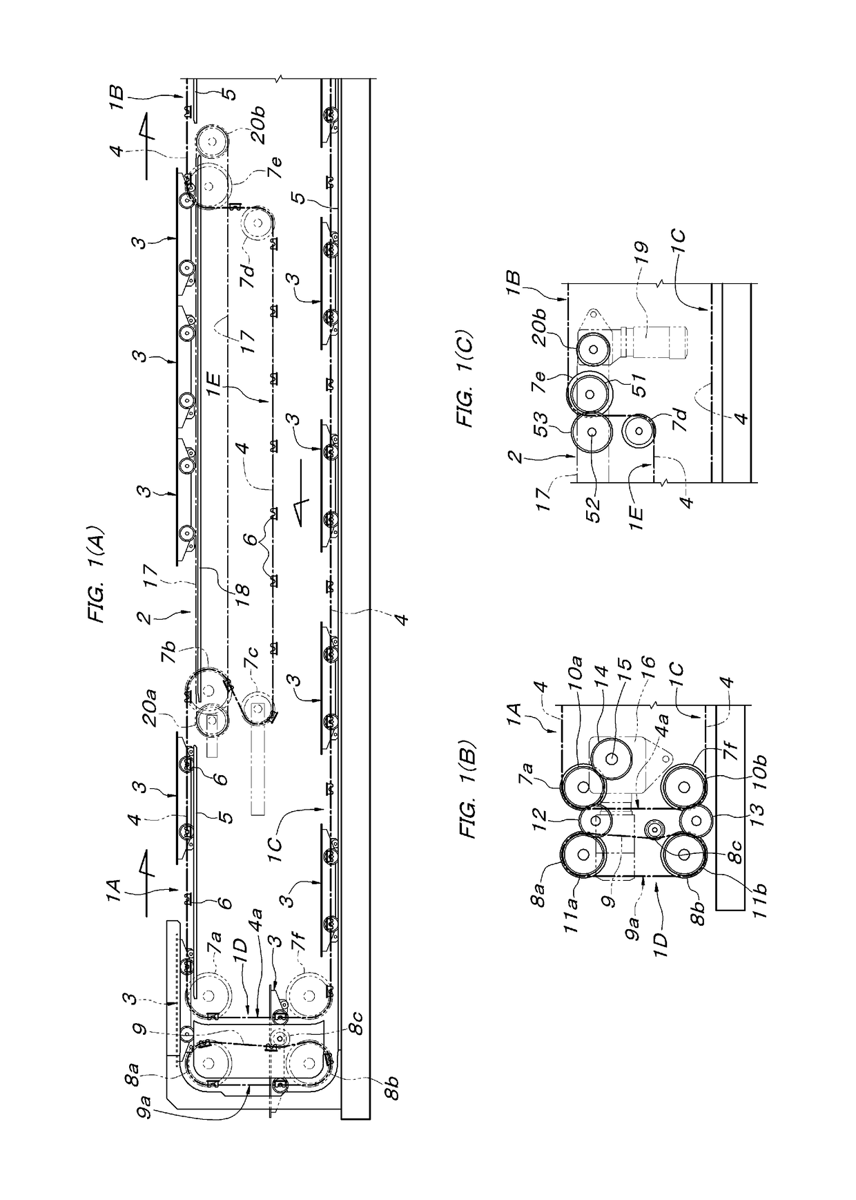 Conveyance Device Using Carriage