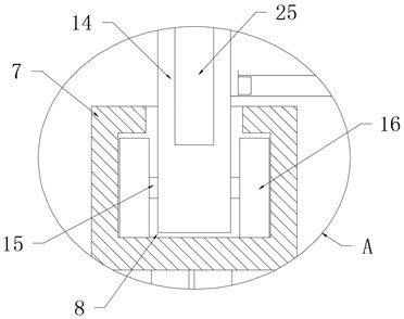 Embroidery process imitating device of computerized flat knitting machine