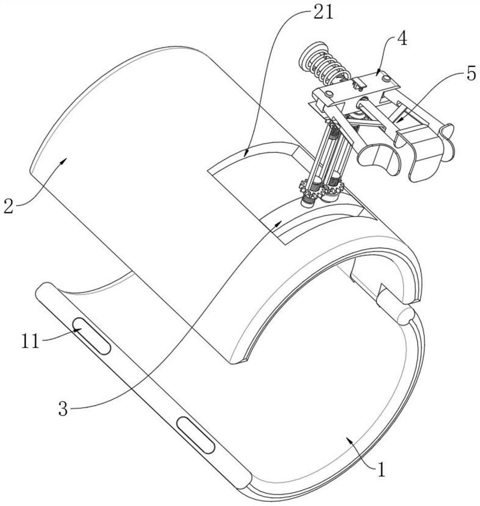 Debridement device for diabetic foot in endocrinology department