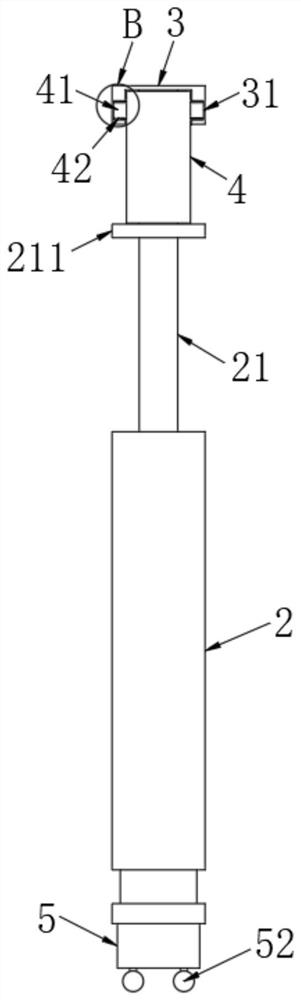 Automobile front wall connecting plate welding tool