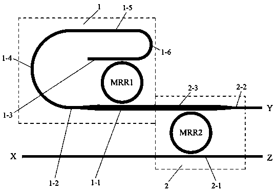 A silicon-based integrated optical mode data switch