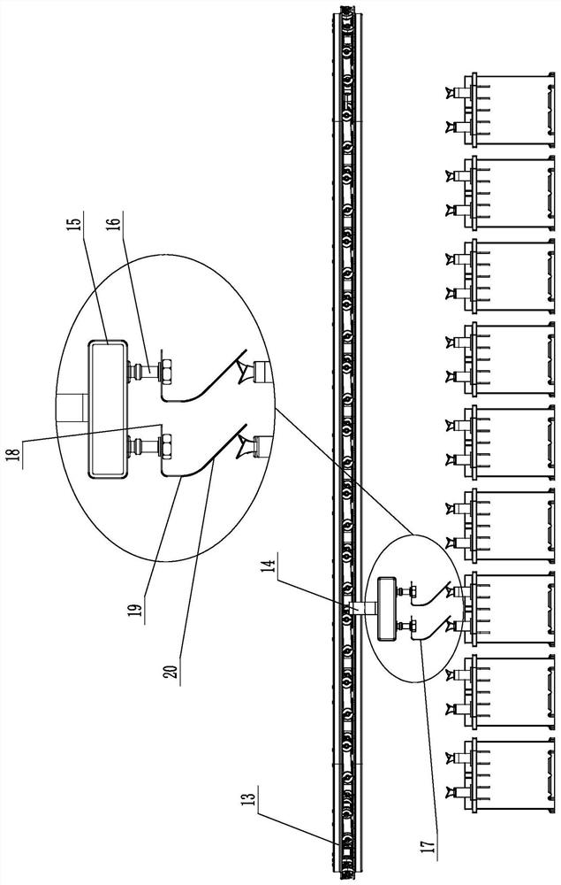 Out-of-service lead-acid storage battery energy management device special for energy storage power station