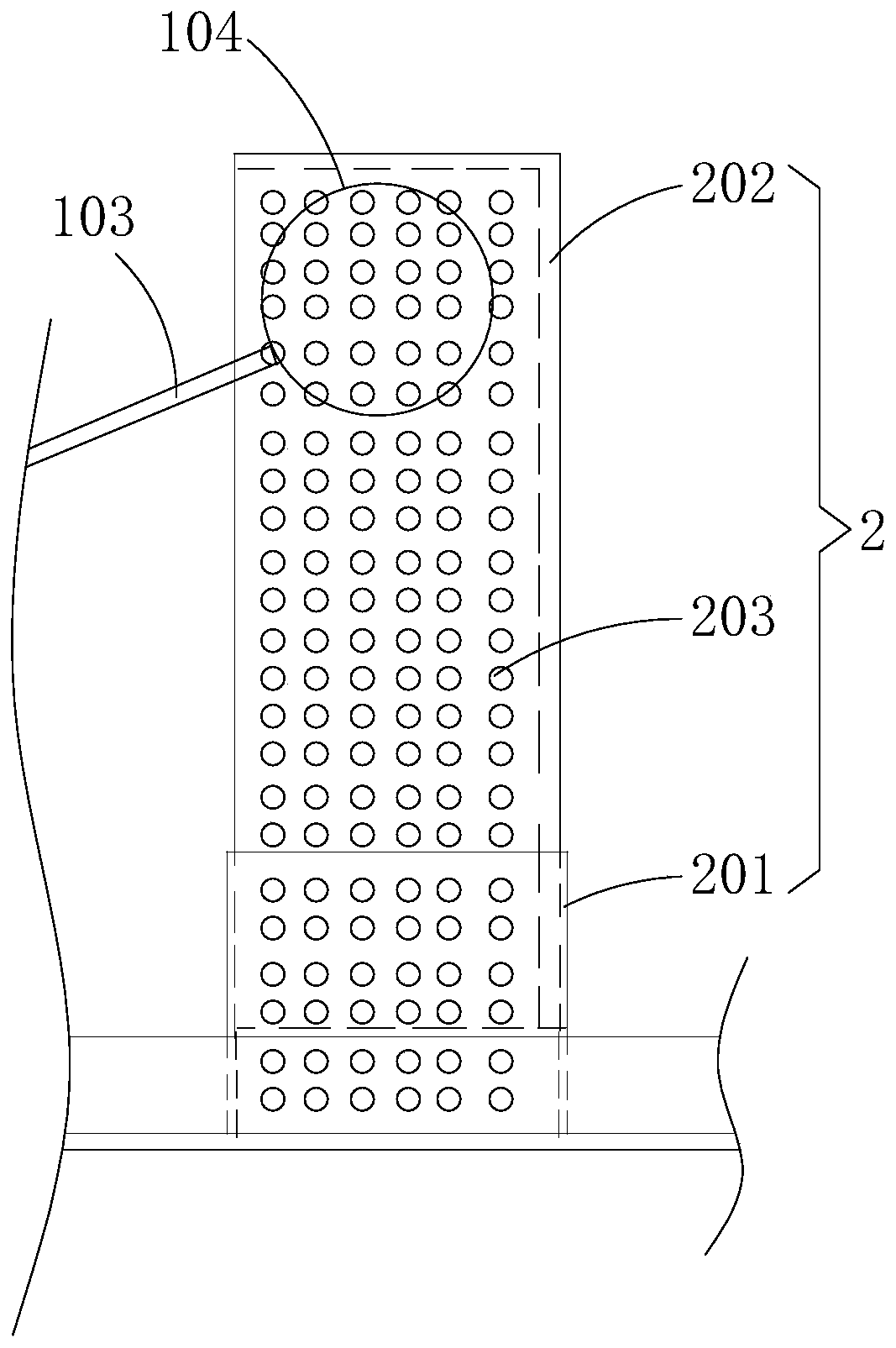 Novel transformer oil level gauge structure