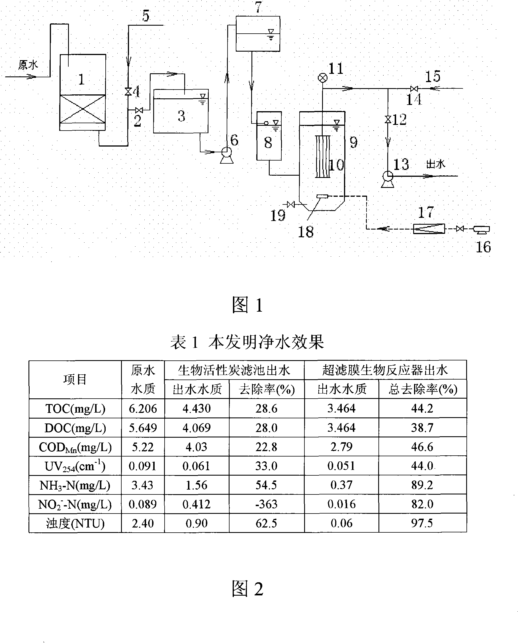 Drinking water deeply purifying method and device