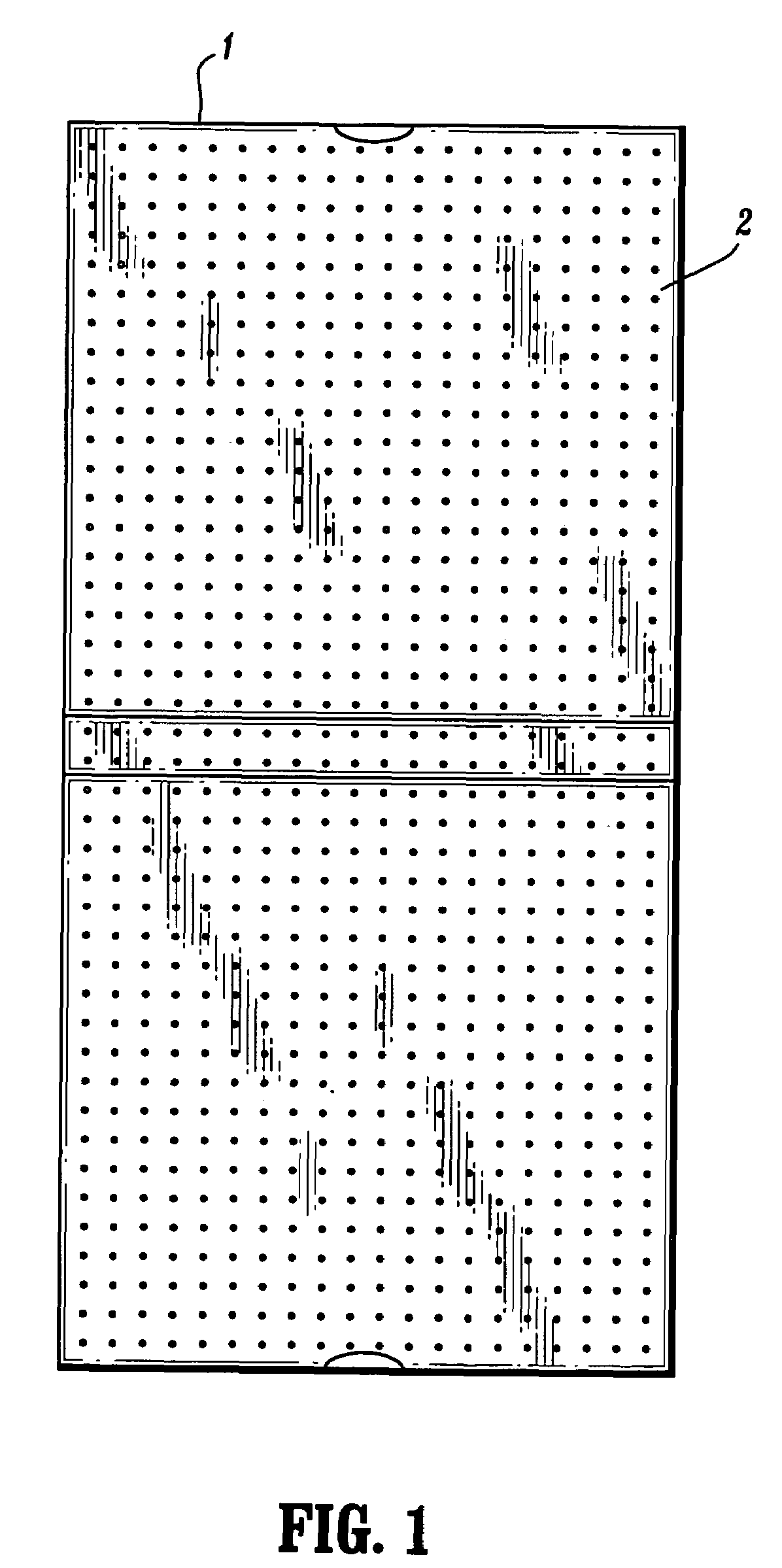 Packaging device and method for absorbing moisture