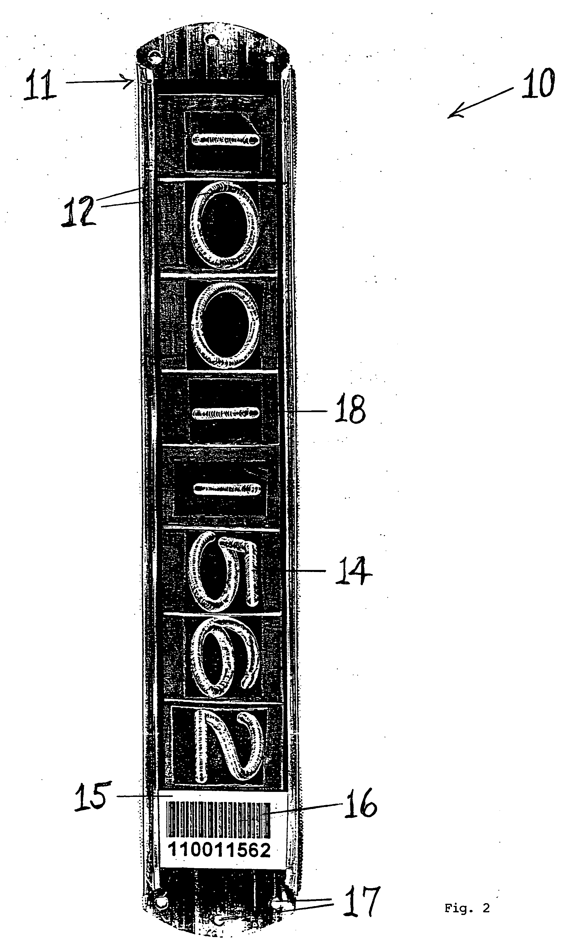 Utility pole identification system