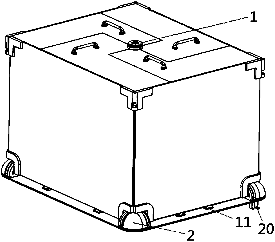 A single-rider express carrying case