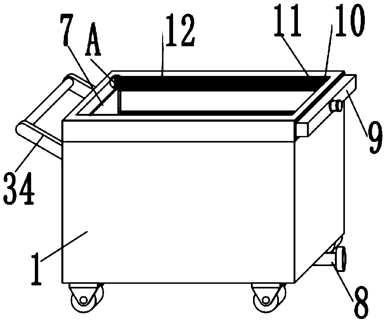 Refrigerator box with deicing function