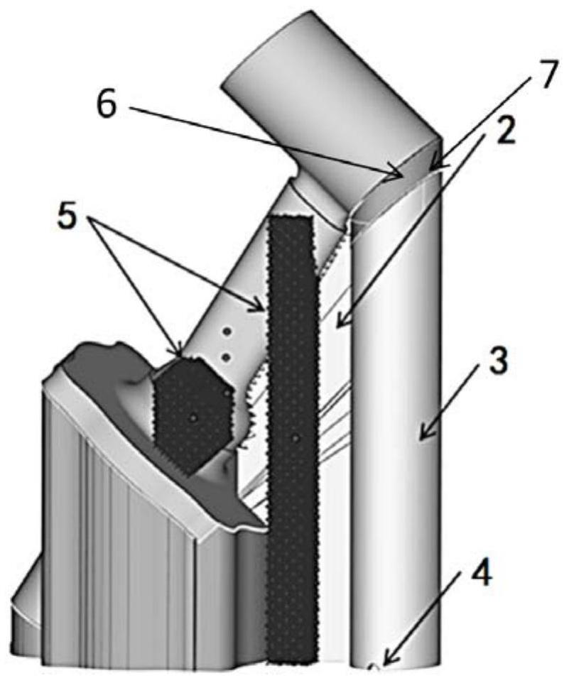 Forming method for selective laser melting forming technology