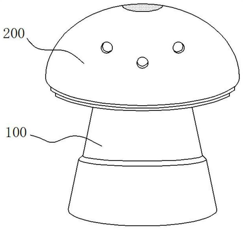 Silica gel earplug for back-of-ear hearing aid and use method