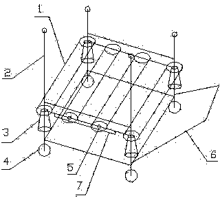 Mould shelf with adjustable position of rolling shaft