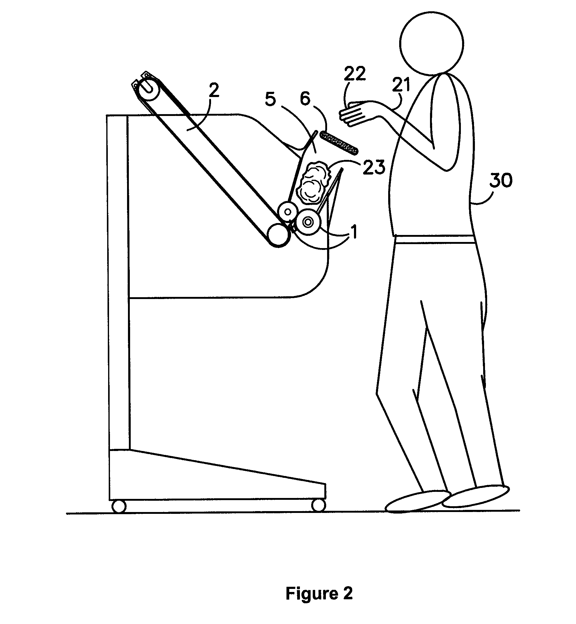 Moulder safety guard