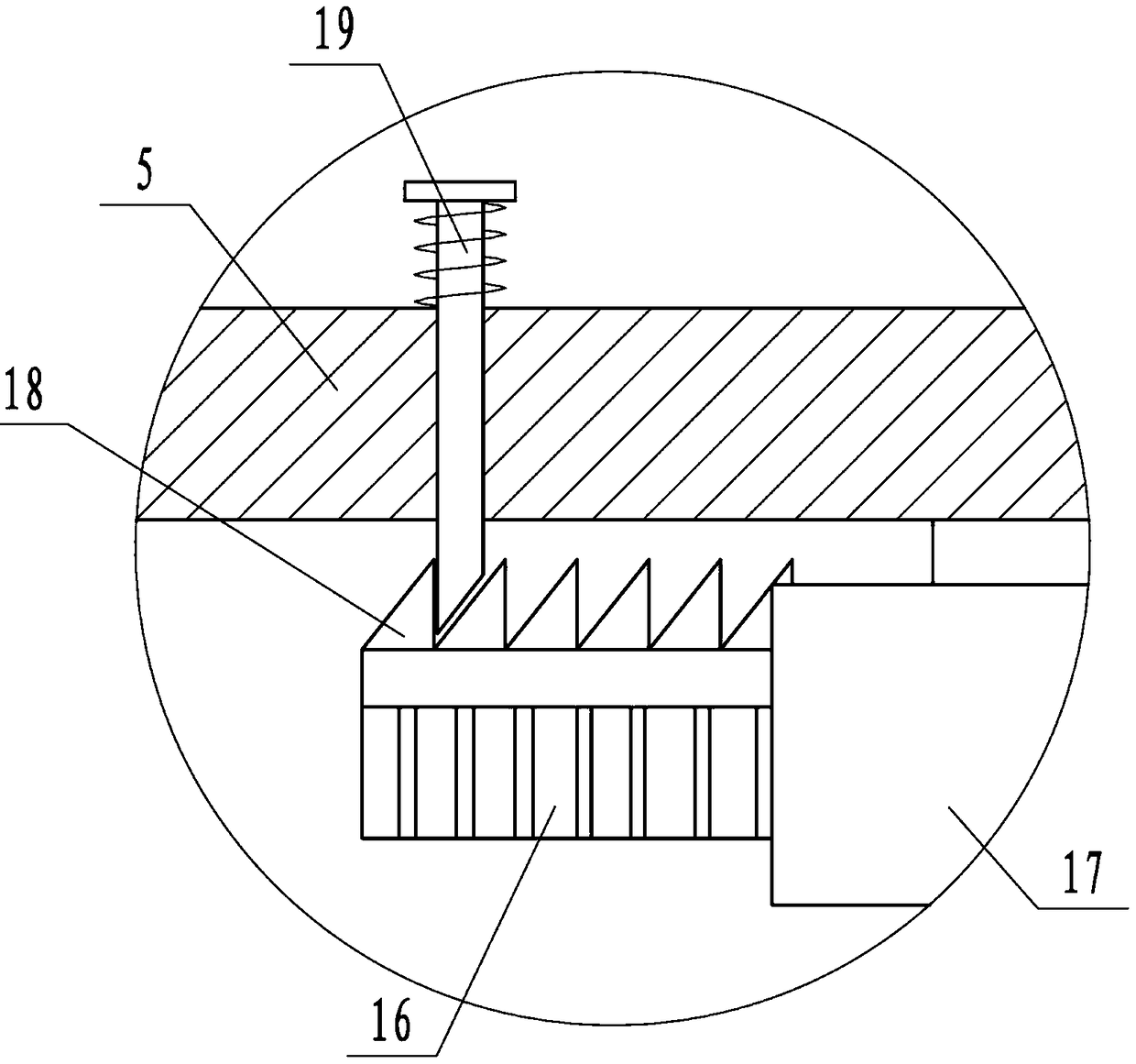 Precast beam timing maintenance device