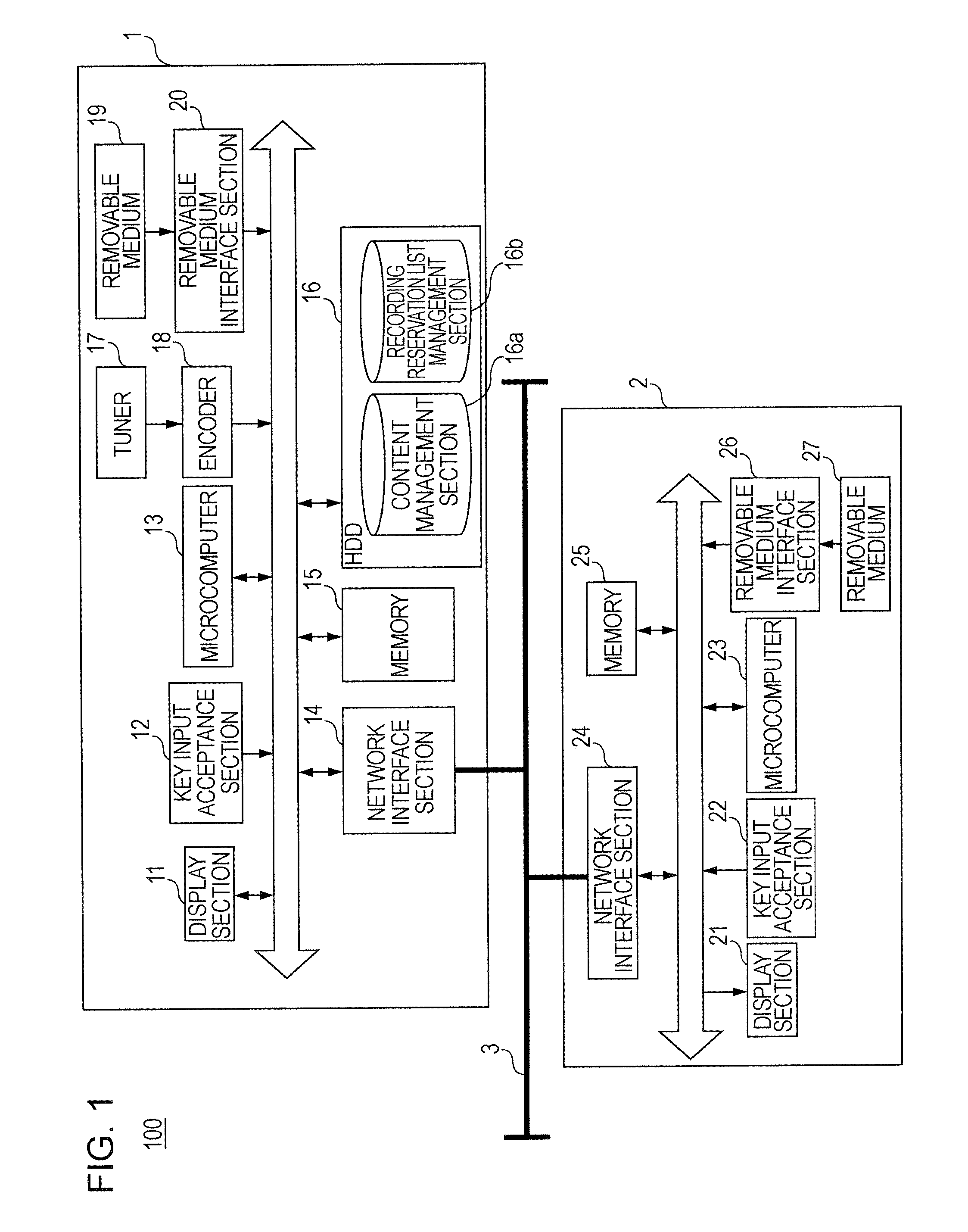 Program recording reservation system, recording apparatus, and controller apparatus