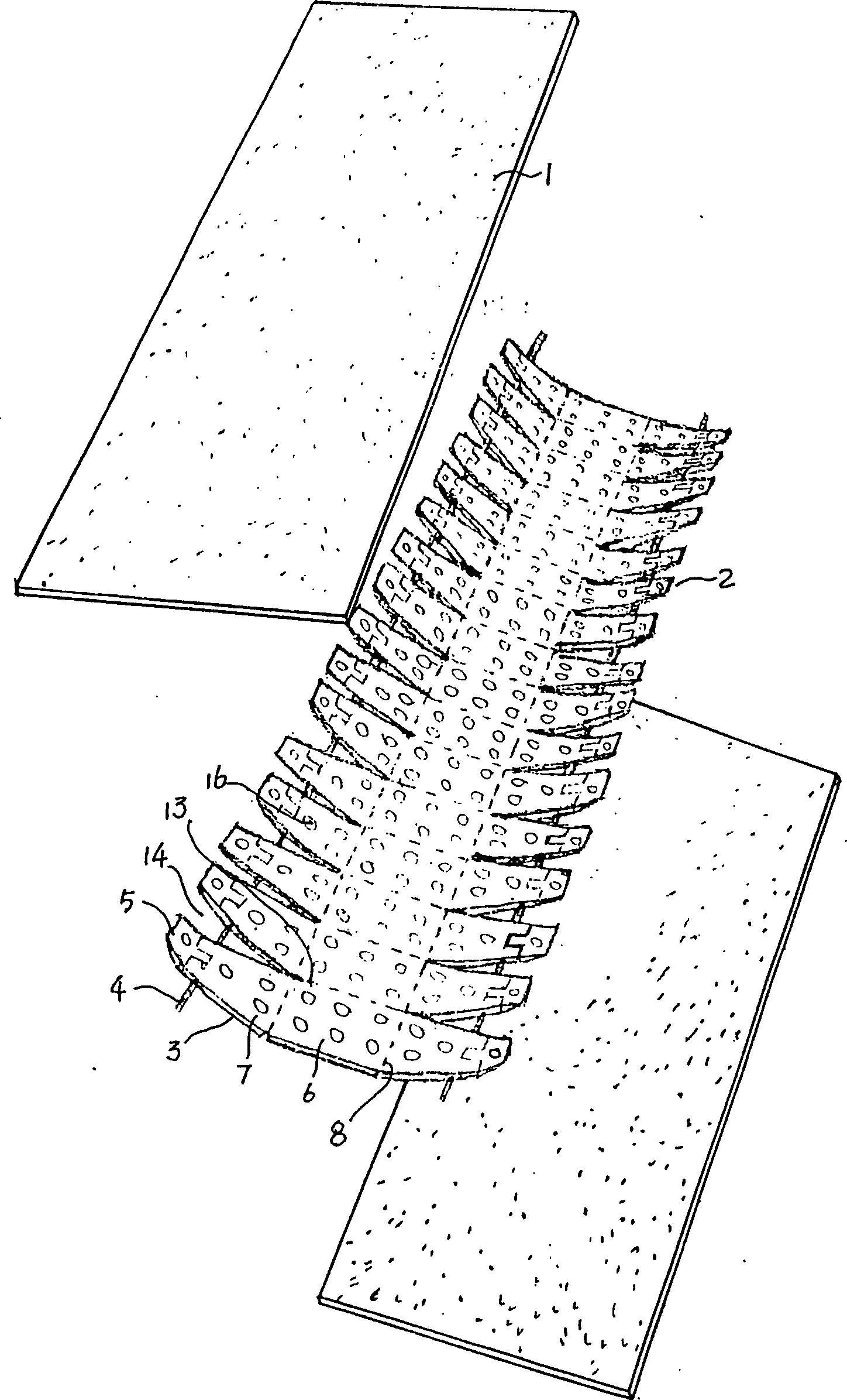 Deformation fixing board