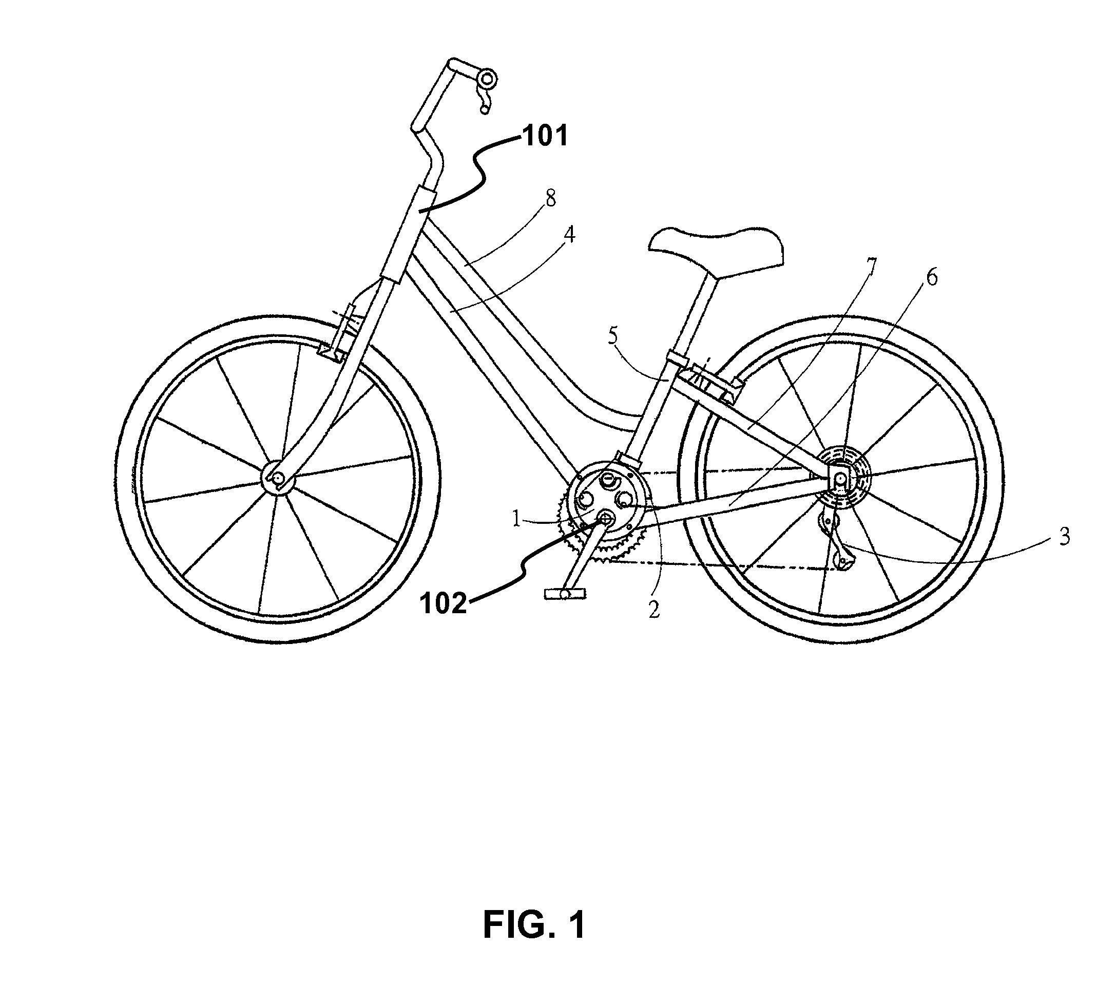 Torque-driven Automatic Transmission Device for Bicycle