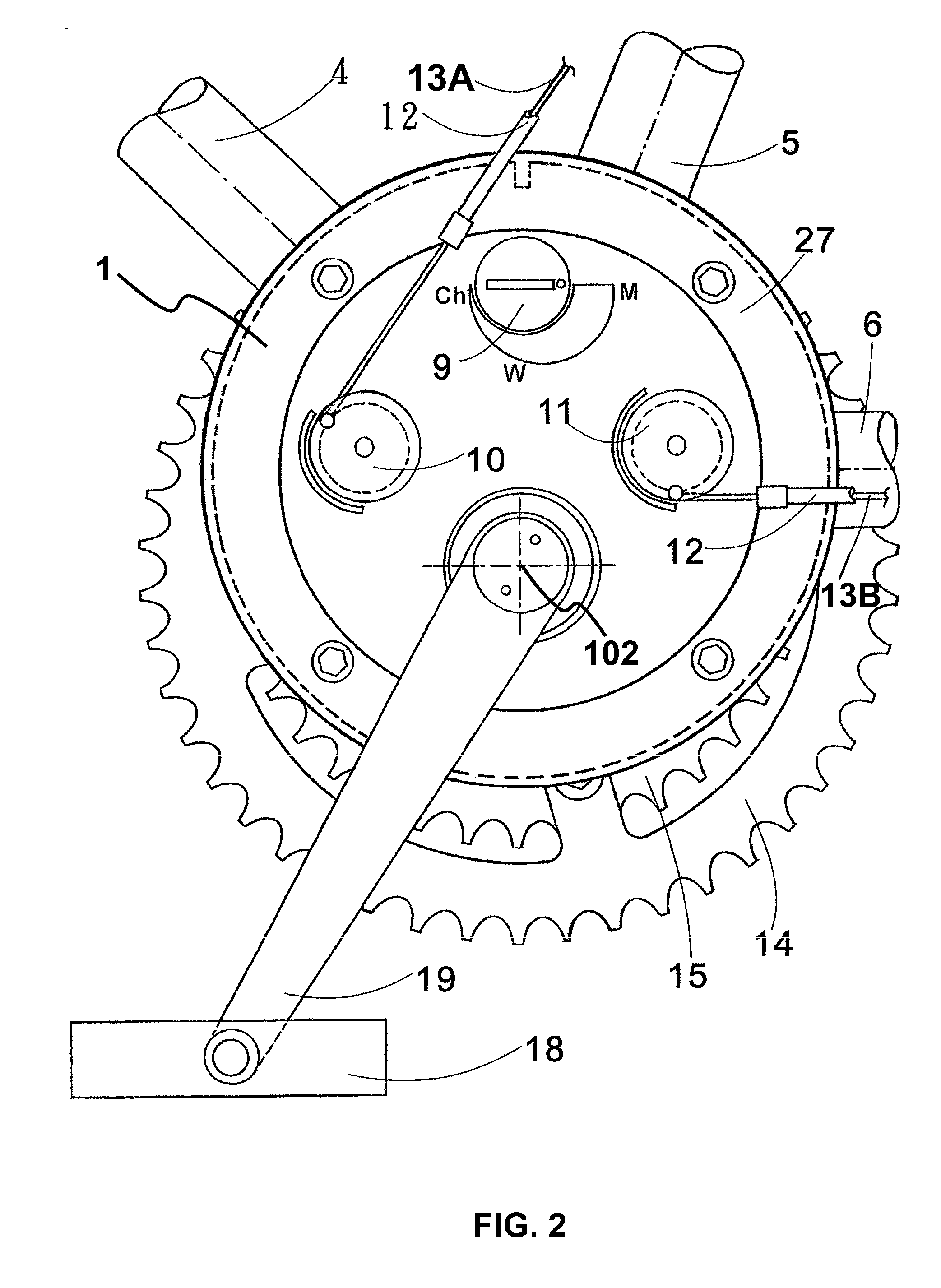 Torque-driven Automatic Transmission Device for Bicycle