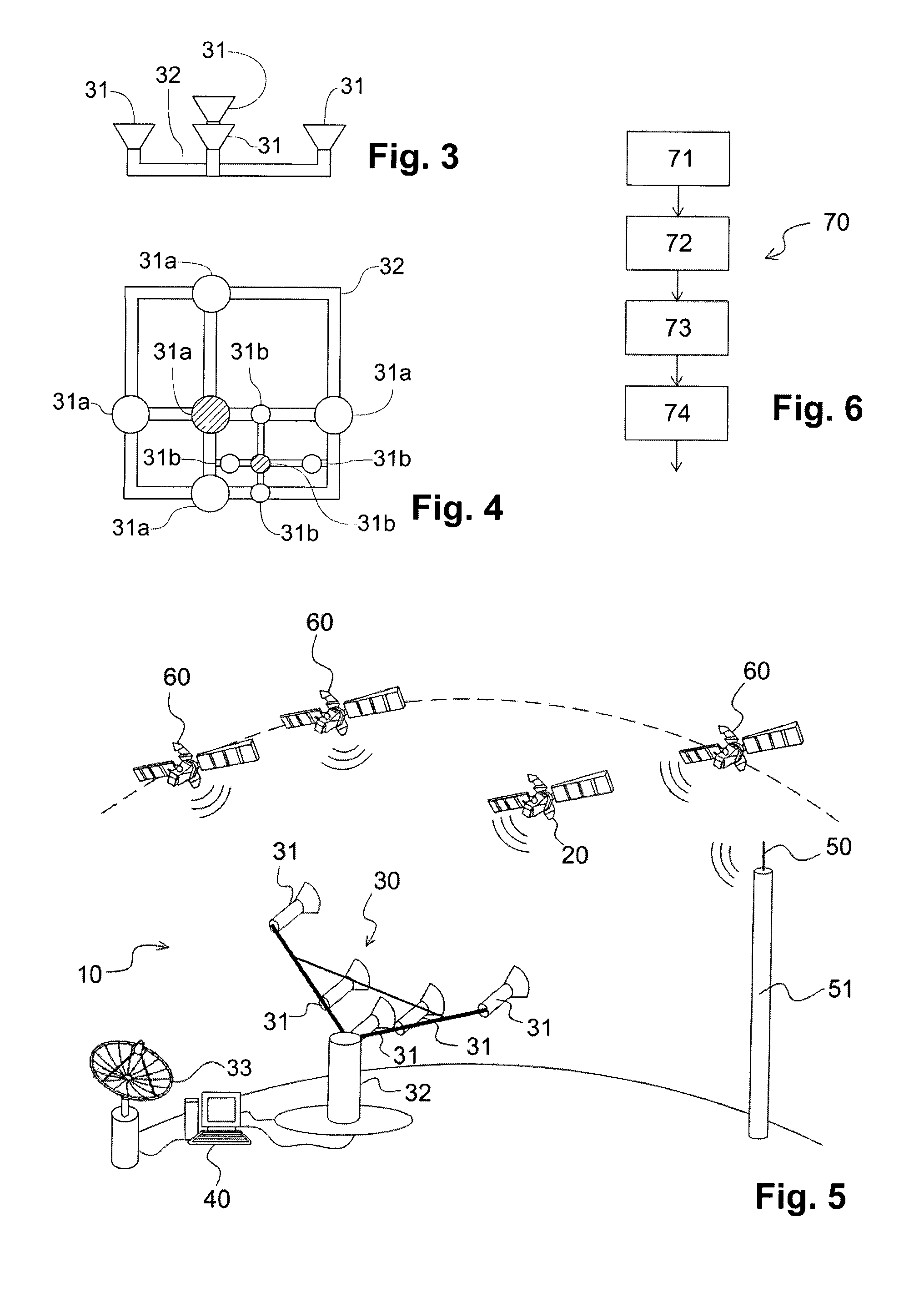 Method and system for monitoring a phase for transferring a satellite from an intial orbit to a mission orbit