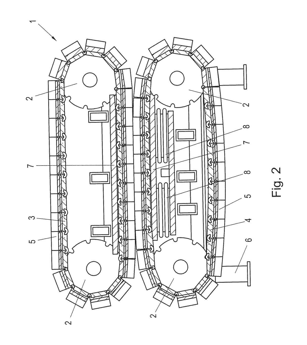 Device for conveying elongate objects