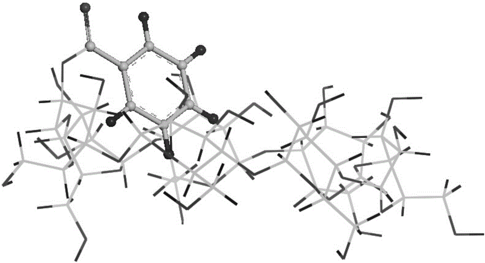 Preparation method of 3-site substituted benzoyl-beta-cyclodextrin