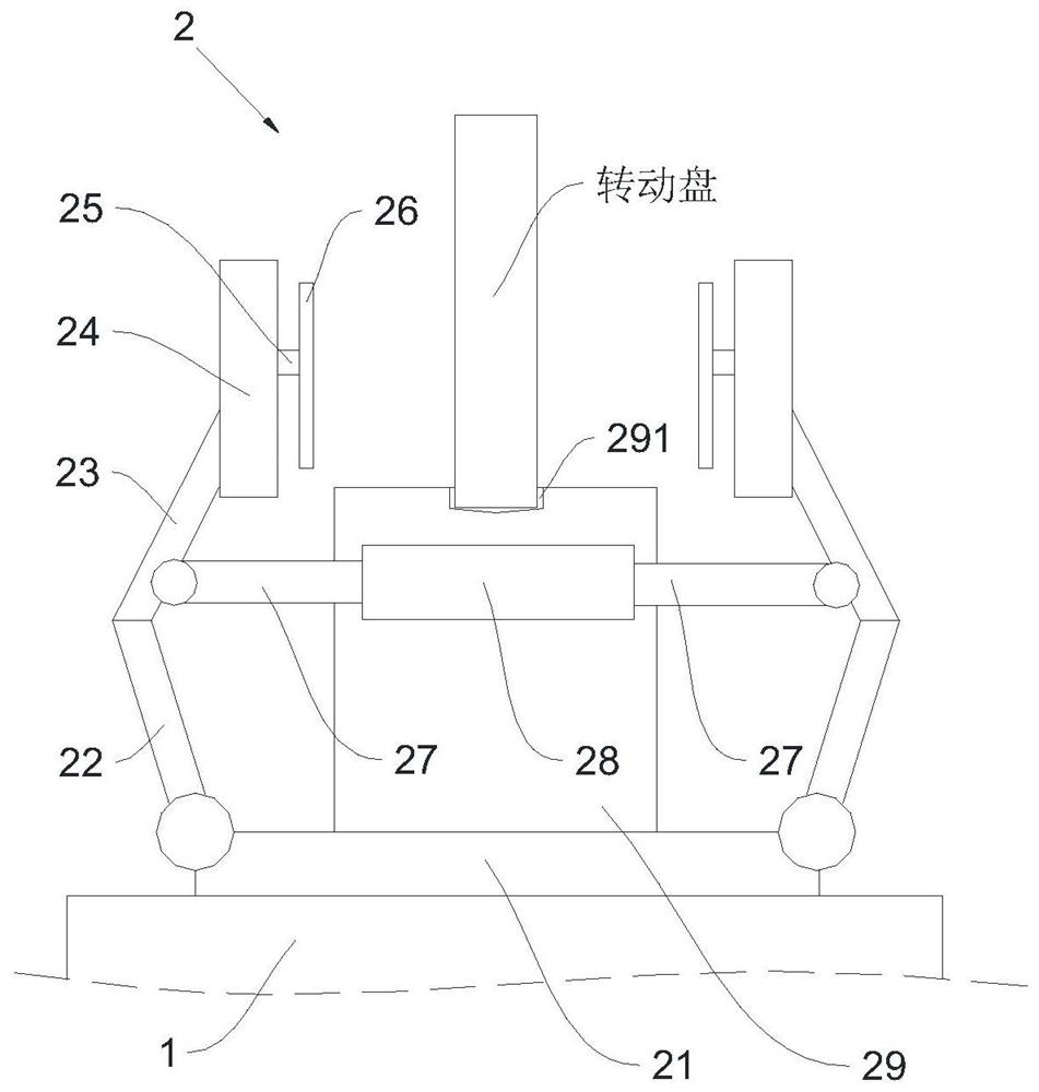 Manufacturing and forming machine for metal rotating disc of exercise waist twister for old people