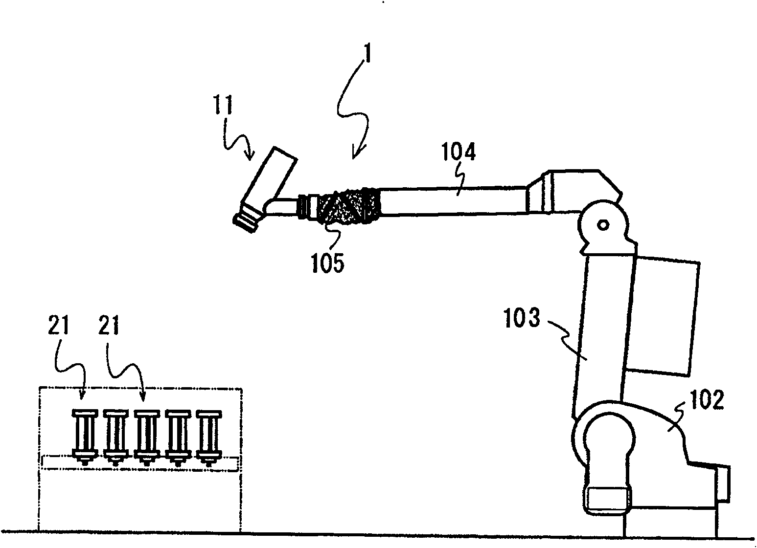 Cartridge-type coating machine and cartridge thereof