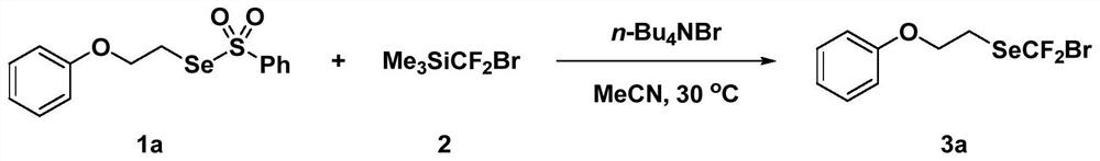 Method for synthesizing bromodifluoromethyl selenide compound under metal-free condition