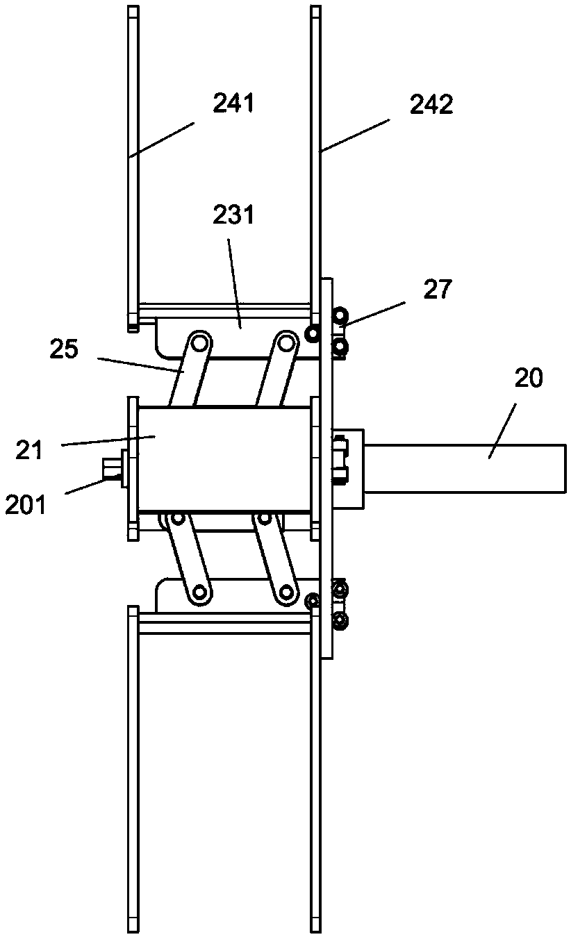 Cloth winding device of textile dyeing and cloth-collecting equipment
