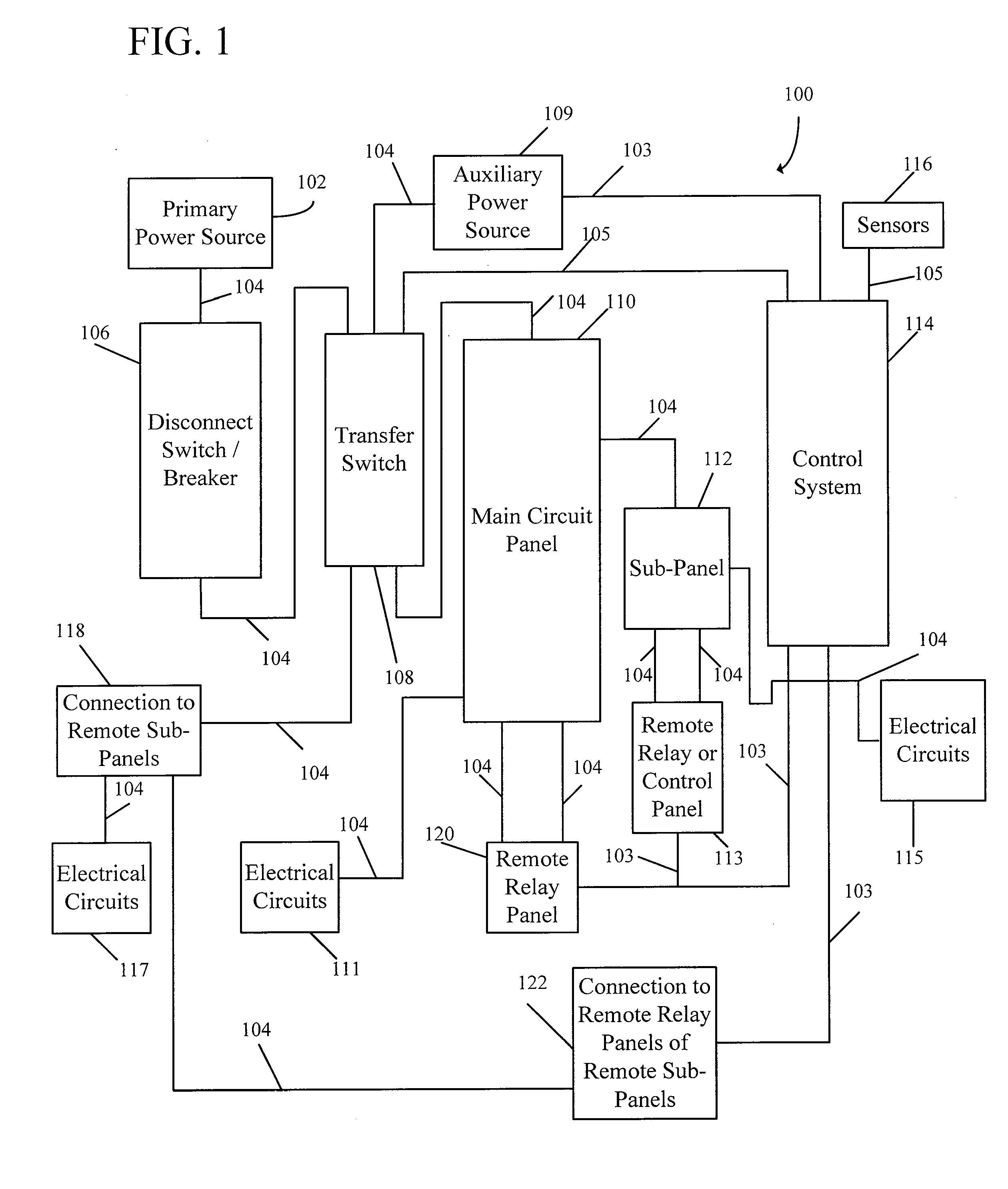 Energy management system for auxiliary power source
