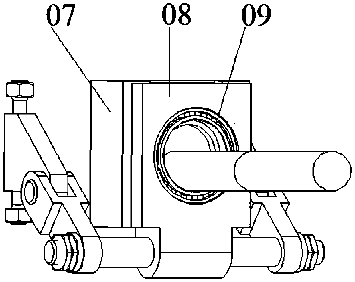 A blanking die for a low-stress blanking machine