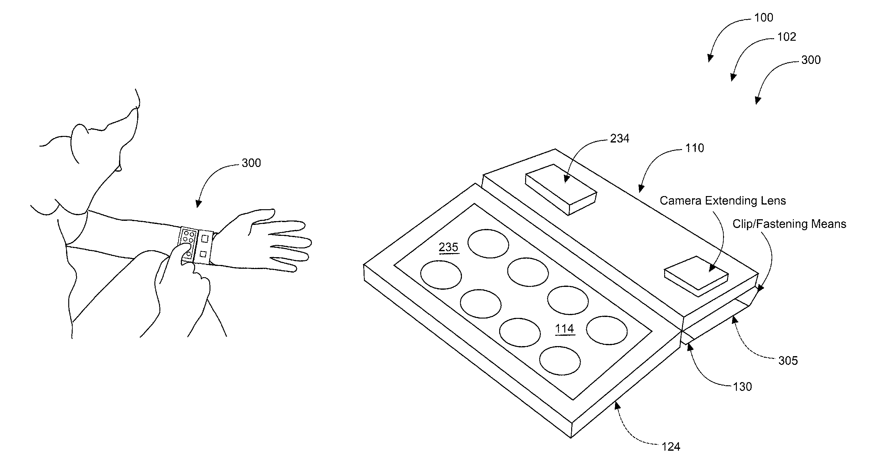 Wearable mobile device system