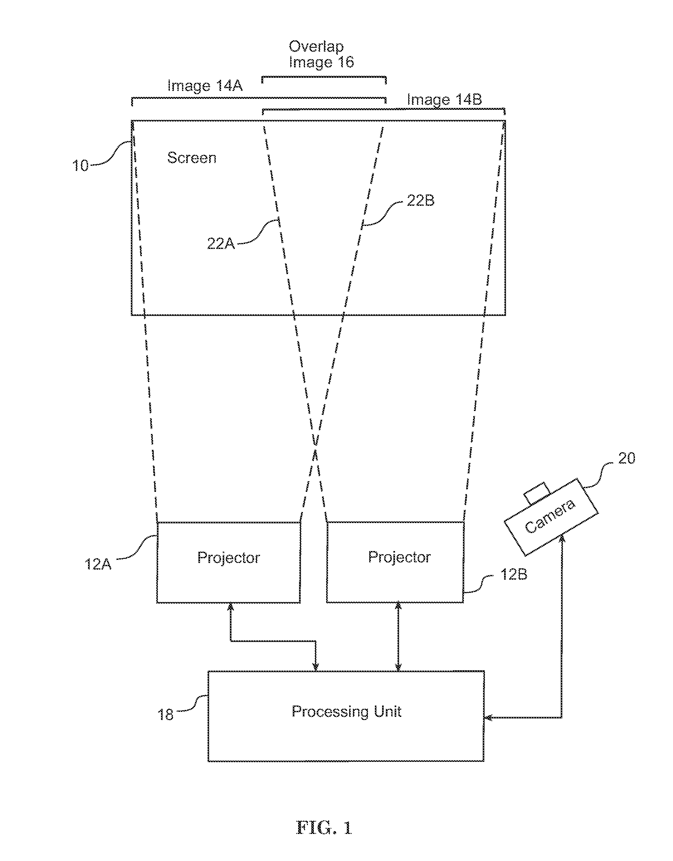 Method For Spatial Smoothing In A Shader Pipeline For A Multi-Projector Display