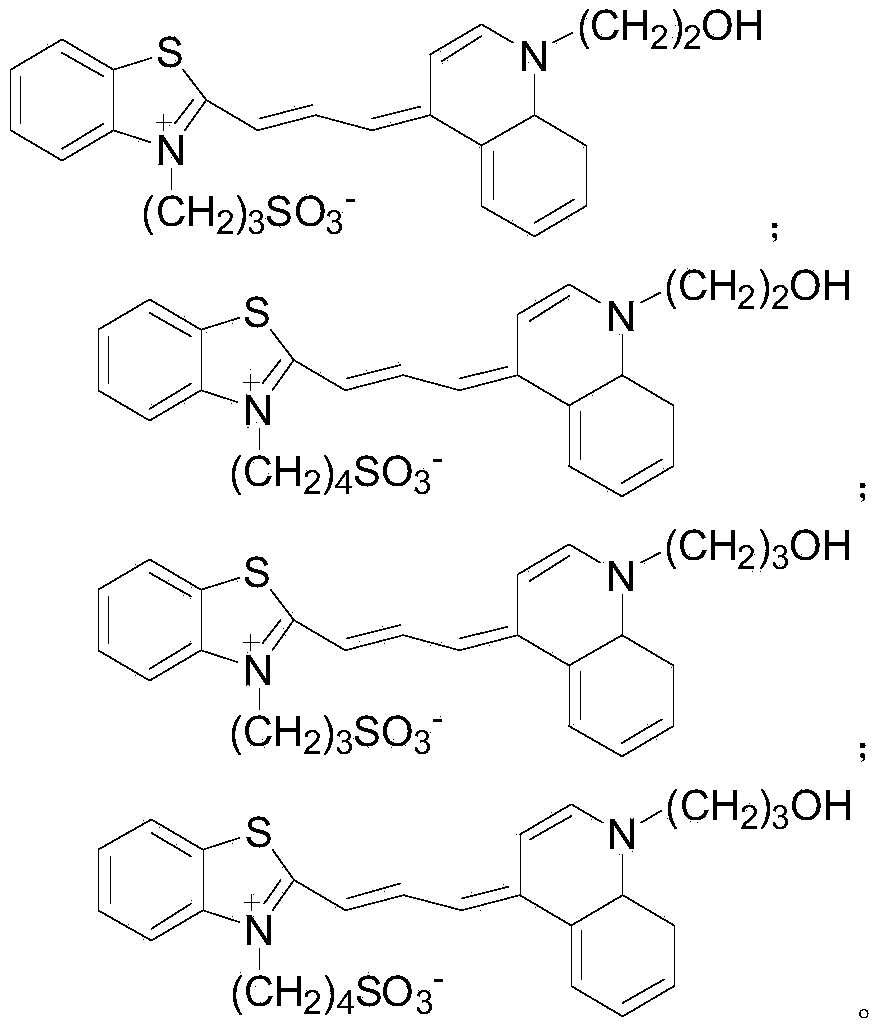Fluorescent dye compound and preparation method and application thereof